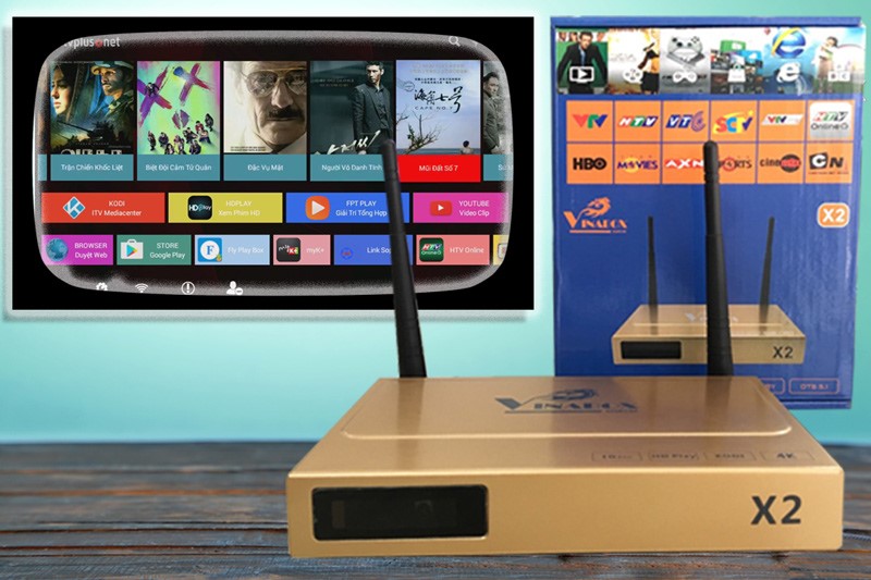 vinabox x2 android box việt nam